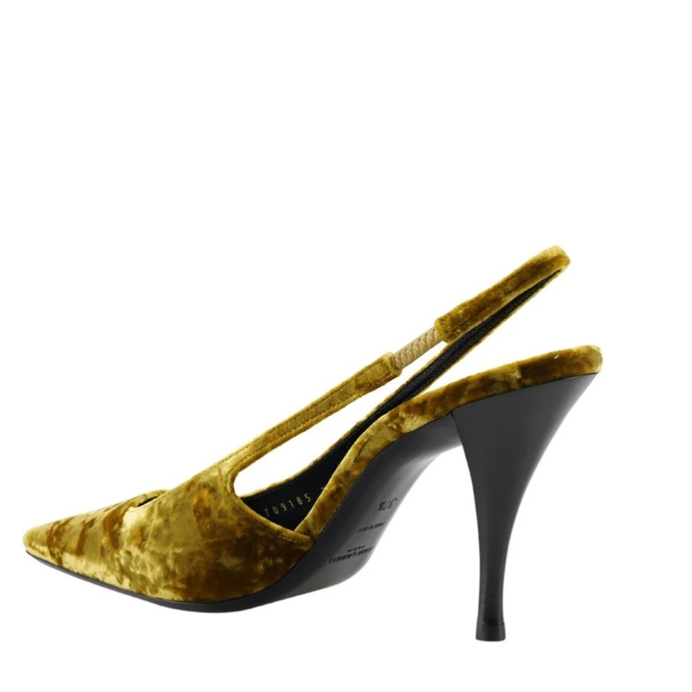 Saint Laurent Blade Slingback Pumps Size 40 NEW - Picture 4 of 4